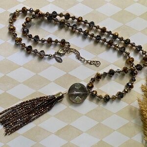 Chico's Tassel Necklace